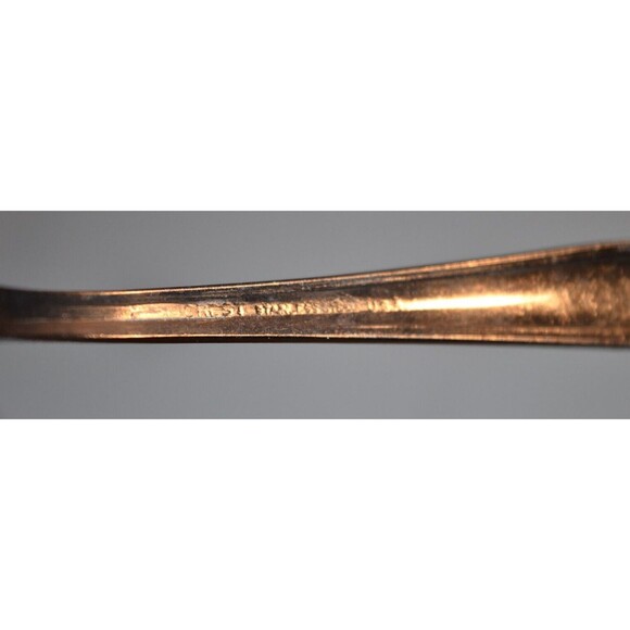 Mar-Crest CITATION stainless oval soup spoon replacement Atomic twin star - Picture 4 of 4